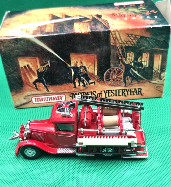 MATCHBOX: A group of Model of Yesteryear 'Fire Engine Series' models