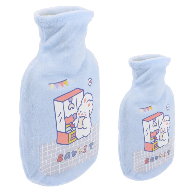 2 Pcs Sacca D'acqua Borsa Dell'acqua Calda Scaldamani Conigli Ripieni Lavabile