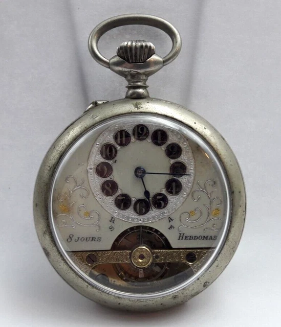 Montre Gousset Ancienne à Restaurer - Mécanique Manuelle - Style Classique Homme