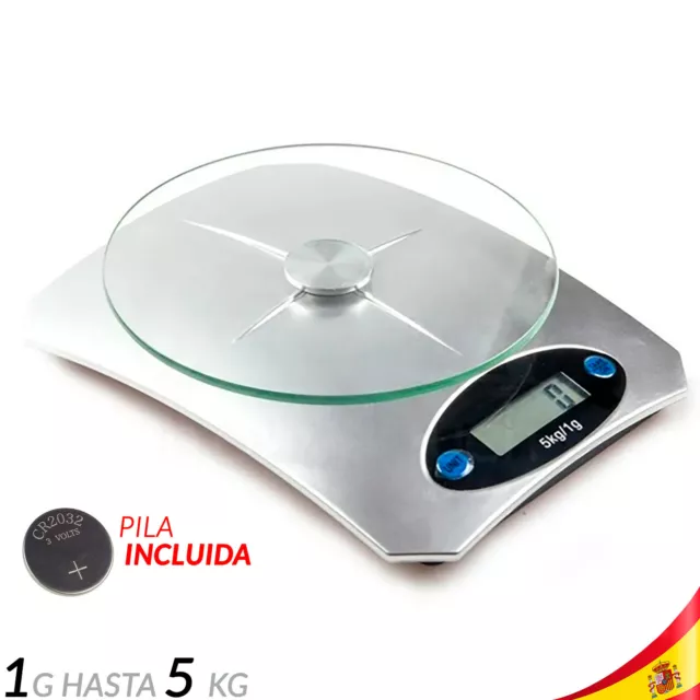 Balanza Digital Precision Cocina Bascula Peso Electronica Precision 1g - 5000g