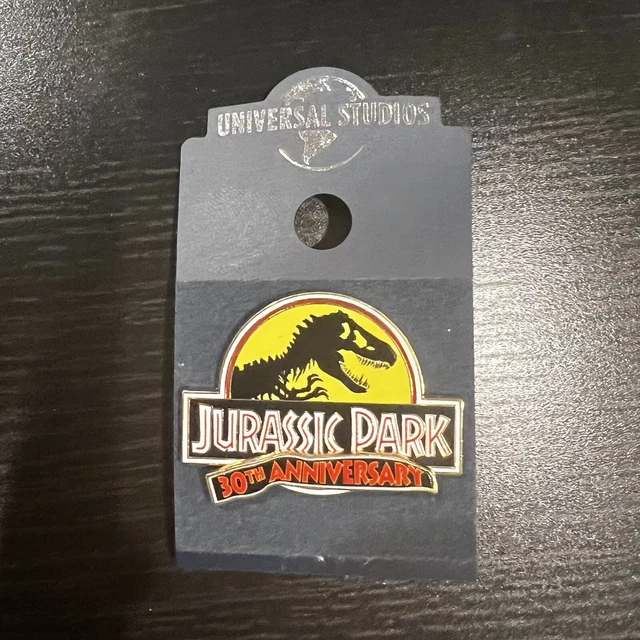 NEW UNIVERSAL STUDIOS Jurassic Park 30th Anniversary Logo Enamel Pin SOLD OUT £24.92 PicClick UK
