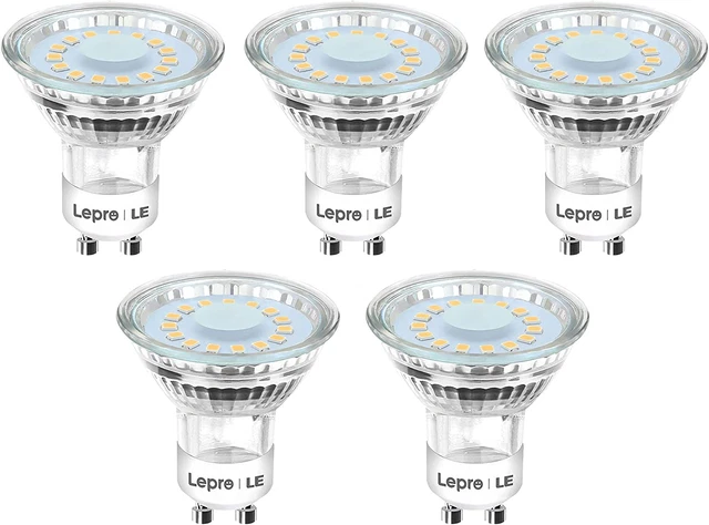 Lepro GU10 LED Warmweiss Lampe, 4W Ersetzt 50W Glühbirne, 325 Lumen 2700K Warmwe