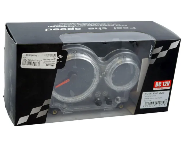 Unità tachimetro KOSO GP EVO Yamaha Aerox, MBK Nitro display tachimetro digitale 3