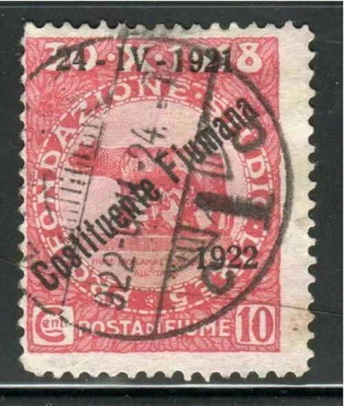 Italy Italian Fivme Fiume Overprint  Colonies Europe Stamps Used Lot 15120