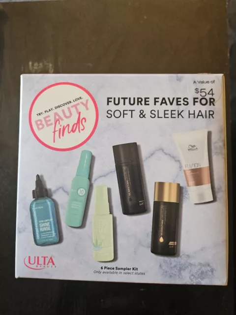 $54 ULTA Beauty Finds 6 Pieces Sampler Kit For Soft & Sleek Hair Wella IT'S A10