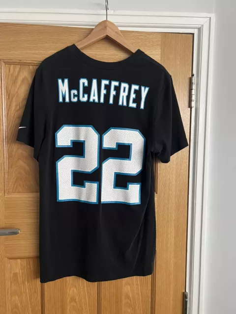 Christian McCaffrey Panthers T Shirt Nike Dri Fit