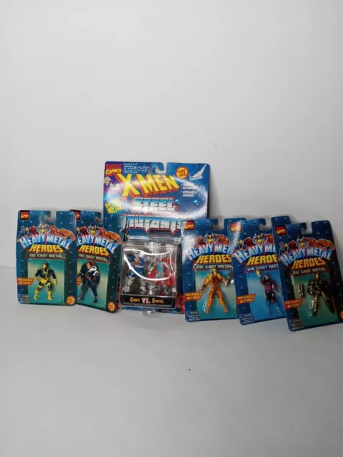 Huge lot of Marvel Heavy Metal Heroes Die Cast Metal Figures