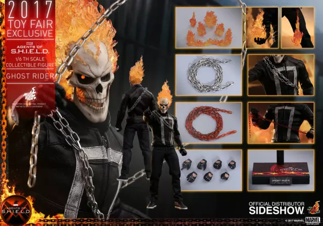 Hot Toys Agents of SHIELD  Ghost Rider 1/6 Scale Action Figure - TMS005 MCU
