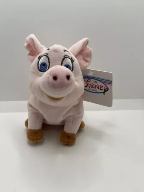 Disney Store Pig Hen Wen the Black Cauldron Bean Bag Plush New W/ Tags