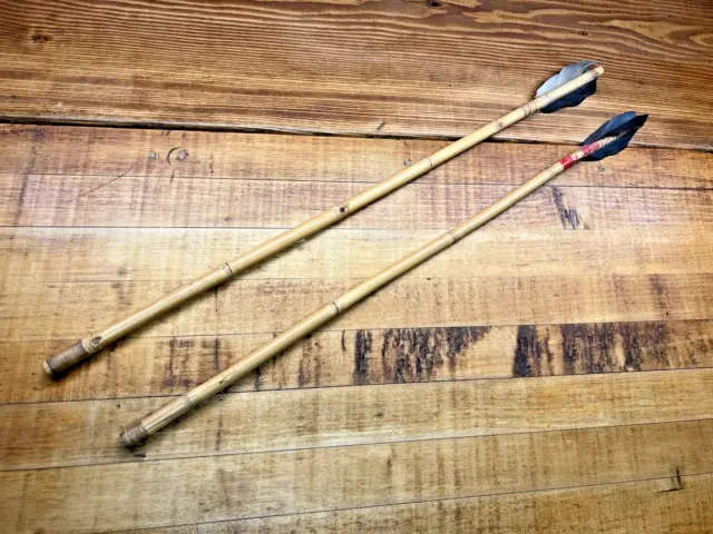 Old Antique Arrows Native Indian Japan Samurai Africa Bushman Arrow Archery
