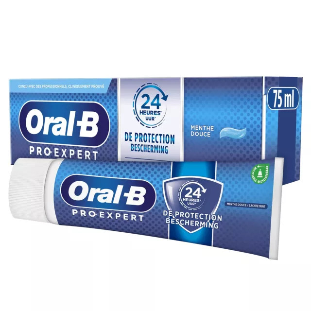 Oral-B Pro Expert Dentifrice Nettoyage Intense, 75ml, Protection 24h