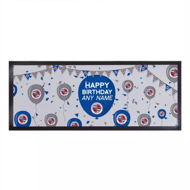 Reading FC Officially Licensed - Birthday - Personalised Bar Runner