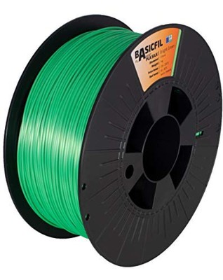 1 kg filamento per stampante 3D Basicfil PET  1.75mm Arancione 