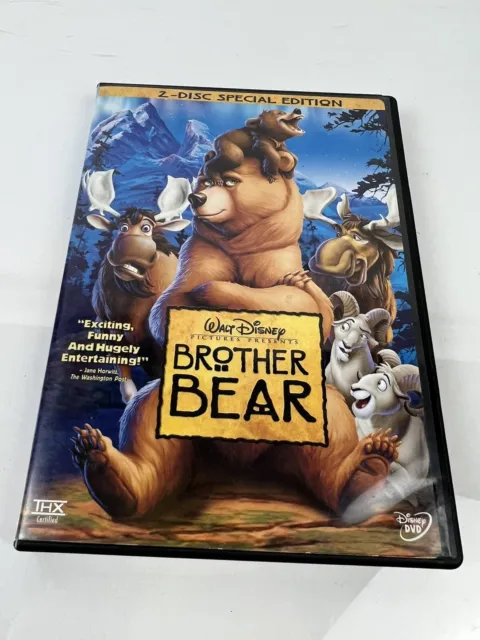 Brother Bear (DVD, 2004, 2-Disc Set, Special Edition) Walt Disney
