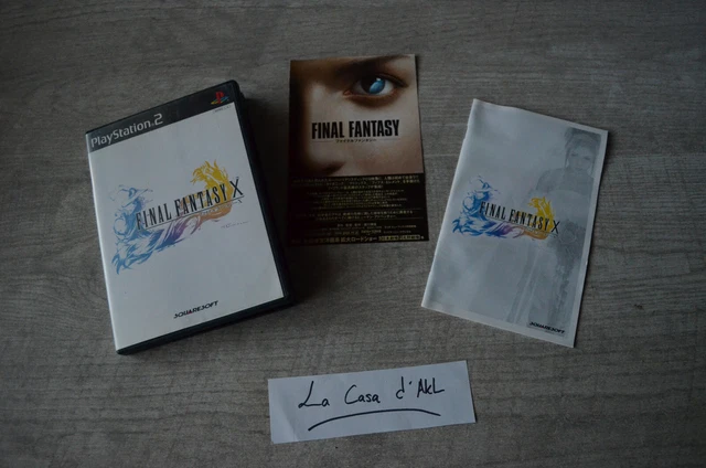 Final Fantasy X – Version Japonaise (NTSC-J) – Complet Sur PlayStation 2 – Très Bon état