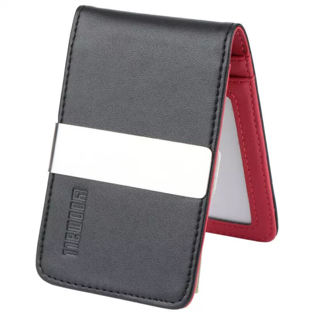 Mens Wallet with Money Clip Leather RFID Blocking Bifold Credit Card Holder Slim