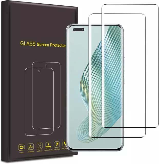For Honor Magic 5 Pro Tempered Glass Screen Protector Full Coverage