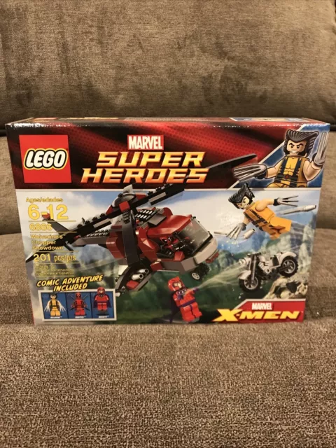 LEGO Marvel Super Heroes Wolverine's Chopper Showdown (6866) New Excellent Box