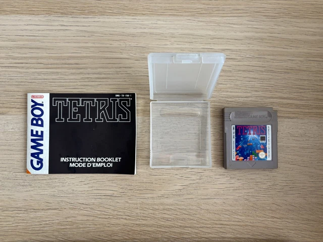 Console Game Boy Fat – Version USA – Avec Jeu Tetris – Boîte D'origine