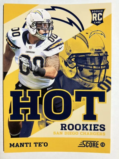 2013 Score - Hot Rookies Retail #48 Manti Te'o (RC)