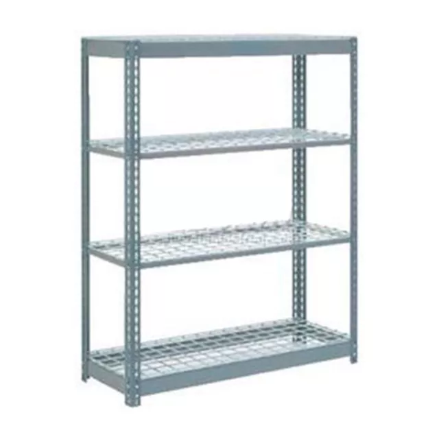 Global Industrial Heavy Duty Shelving 48"W x 24"D x 72"H With 4 Shelves Wire