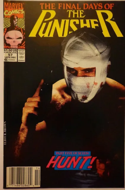 The Punisher #57 Marvel Comics Newsstand Late December Dec 1991 VFNM