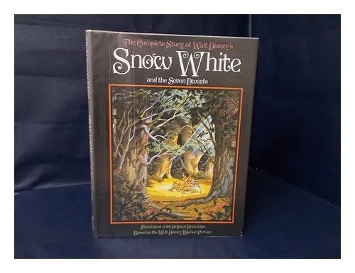 WALT DISNEY. THE BROTHERS GRIMM Snow White and the Seven Dwarfs 1987 Hardcover