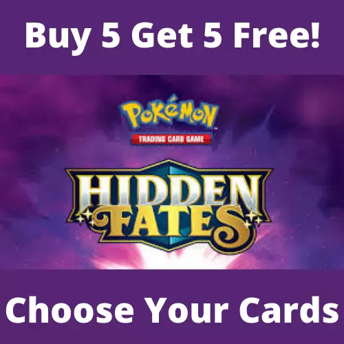 Pokemon Sun & Moon Hidden Fates Set Choose Your Cards!