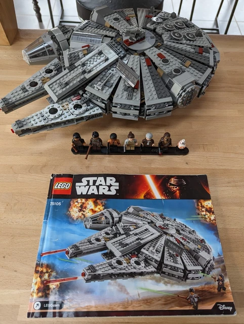 LEGO STAR WARS 75105 Millennium Falcon 100% complet EUR 139,00 ...