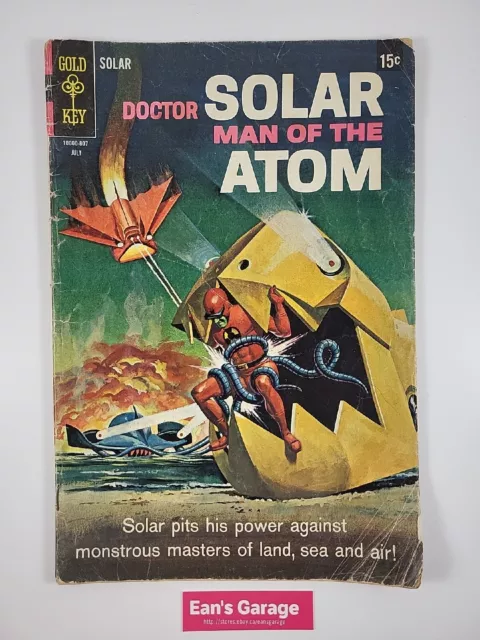 Doctor Solar, Man of the Atom #24 Gold Key comics July 1968 - Very Good range