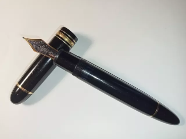 Stylo Plume Montblanc Meisterstück 149 Résine Noire Plume 4810 Or 18k 750 - 1980