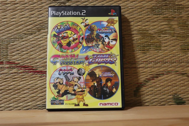 Gunvari Collection + Time Crisis no manual edition Japan Playstation 2 PS2 VG!