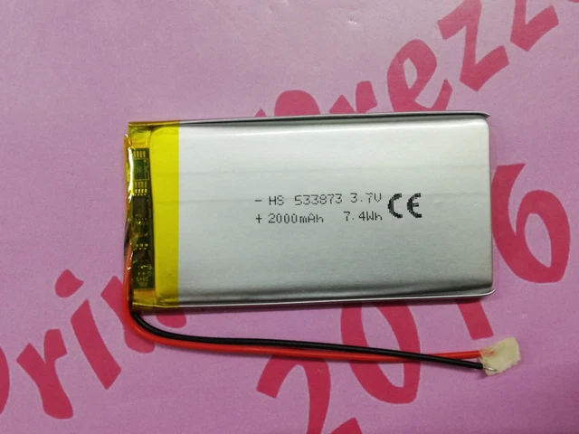 Batterie Ricaricabili Al Litio LiPo 3.7V 1200mAh – Basso Drenaggio Per Arduino E Progetti Elettrici