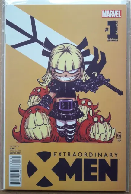 Extraordinary X-men Annual #1 Skottie Young Variant Marvel Comic Book