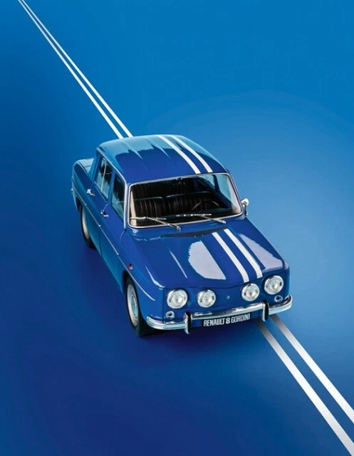 Solido 81C341182803 - 1:18 Renault 8 Gordini Bleu - Neuf