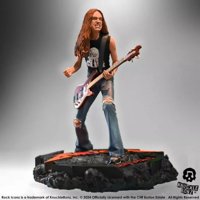 PREORDER MARCH 2025 Metallica Statue Rock Iconz Cliff Burton Ii Knucklebonz EUR 239,00 PicClick IT