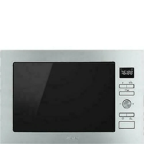 SMEG FMI425X Four Micro-Ondes Encastrable Avec Gril 5 Fonctions Inox