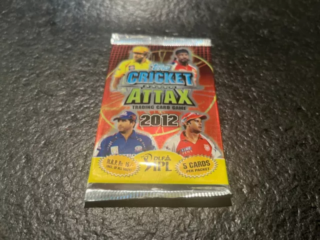 Cricket Attax 2012 Ipl - Sealed Pack