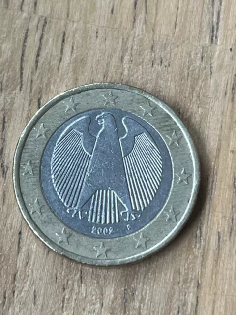 pièce de 1 euro Fautée rare 2002