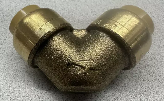 NEW SharkBite 1/2 in. Push-to-Connect Brass 90-Degree Elbow Fitting