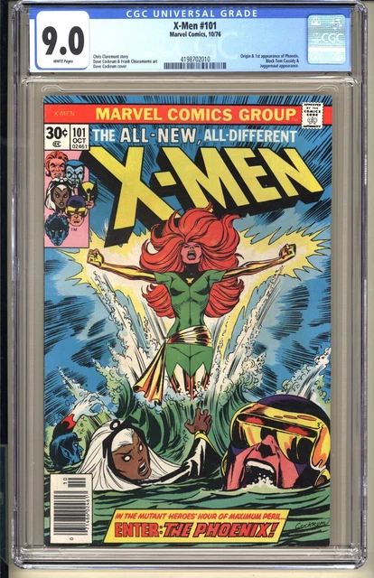 X-Men #101 CGC 9.0 WP VF/NM  Marvel Comics 1976 1st appearance Phoenix Wolverine