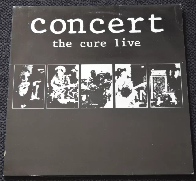 The Cure: Concert The Cure Live, 4AD, Vinyl 12" LP, Fiction, 1984