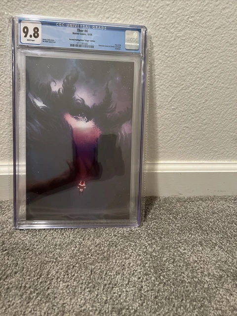 Thor #4 CGC 9.8 2nd Second Printing Nic Klein Virgin Edition Variant Cover