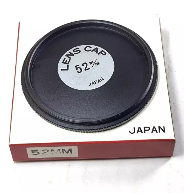 52 mm Tapa de Lente Frontal Tornillada 52 mm Alta Calidad E52 Rara Hecha en Japón