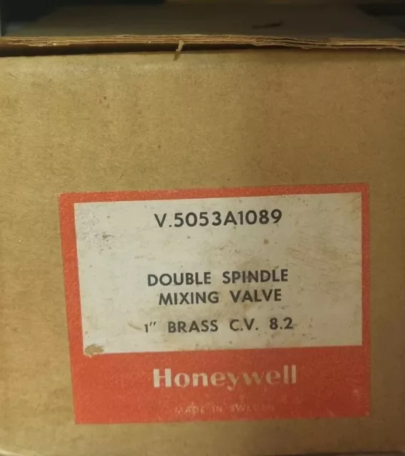 Honeywell V5053A1089 double spindle mixing valve
