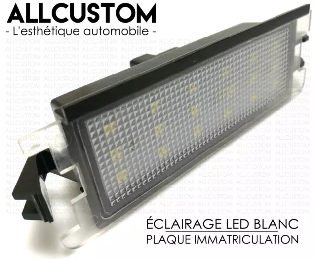 1X LED ECLAIRAGE BLANC PLAQUE IMMATRICULATION AMPOULE pour RENAULT CLIO 2  CAMPUS EUR 19,99 - PicClick FR