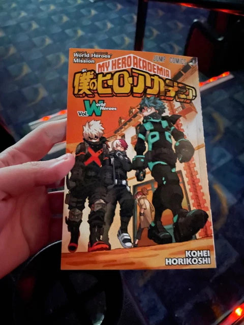 MY HERO ACADEMIA Vol. World Heroes Mission The MOVIE Book Manga Comic - My Hero Academia Vol World Heroes Manga