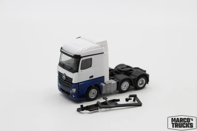 Modellino Herpa 083638 Mercedes Actros 11 Streamspace Con WLB, Scala 1:87 H0, Nuovo In Confezione