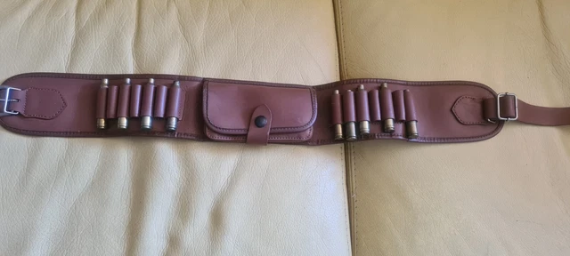 Ceinture De Chasse En Cuir, Modèle Us28, Occasion, Look Vintage