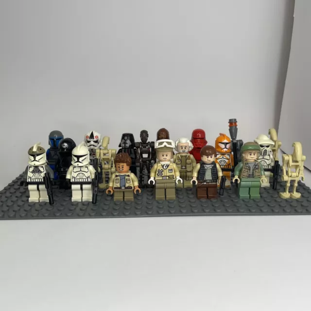 Lego, Star Wars Mini Figuren Konvolut In Gutem Zustand ￼